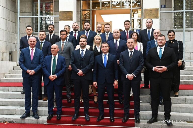 Montenegrin Parliament Appoints Government Headed by Prime Minister Spajić