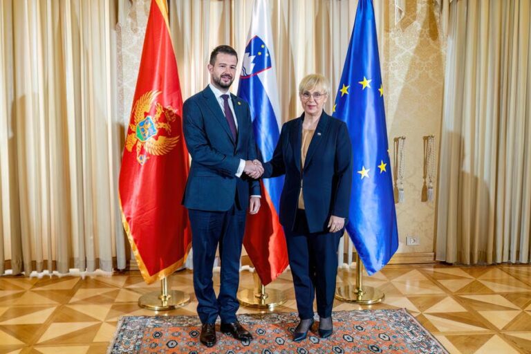Slovenian President Declares Montenegro the ‘Locomotive’ Pulling Western Balkans Towards EU