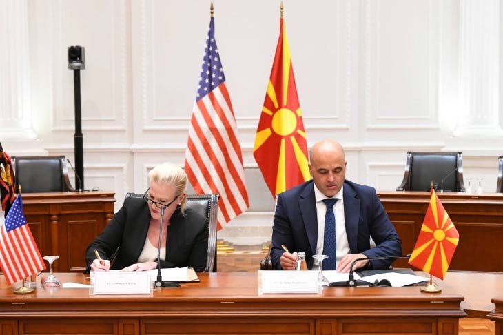 North Macedonia and US Strengthen Ties with National Security Strategy Pact