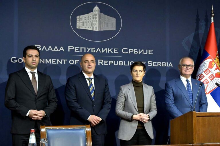 North Macedonia and Serbia to Jointly Build High-Speed Railway