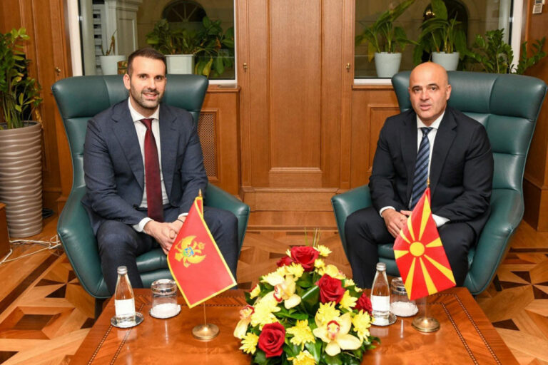 Spajić and Kovačevski: Relations strengthened by alliance in NATO