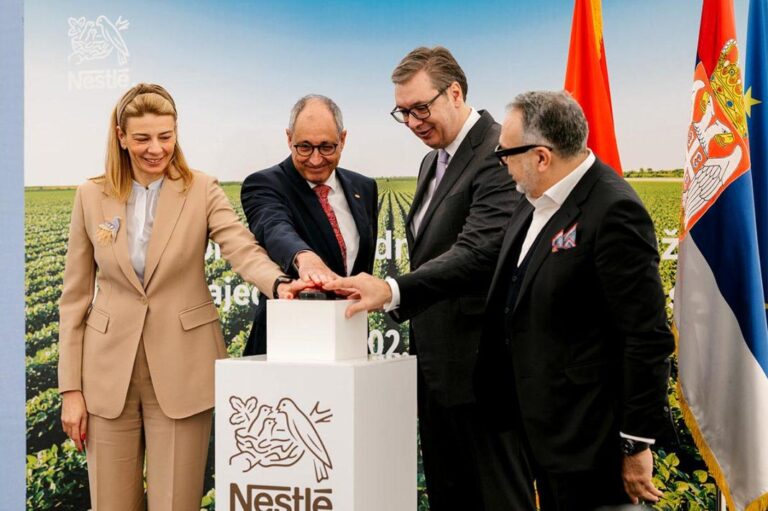 Nestlé Opens €80M Eco-Friendly Plant in Serbia