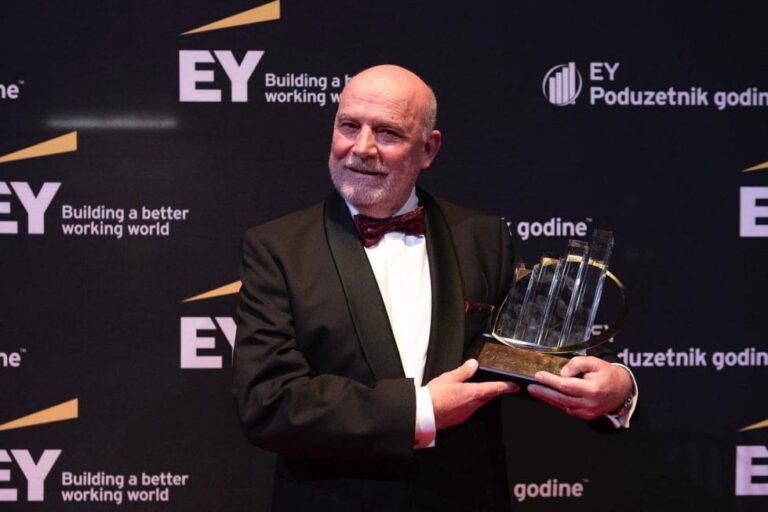 Ivo Usmiani Crowned Croatia’s Entrepreneur of the Year by EY