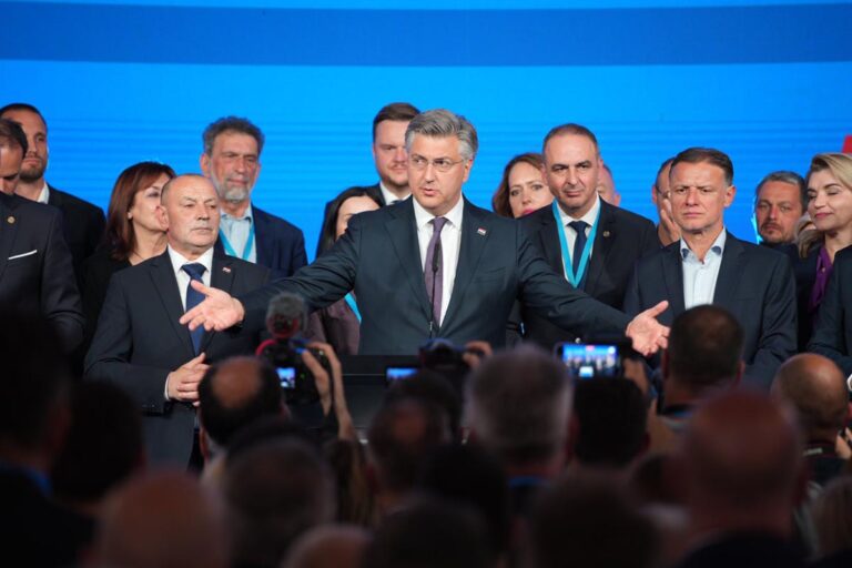 HDZ Wins Croatian Election but Falls Short of Majority