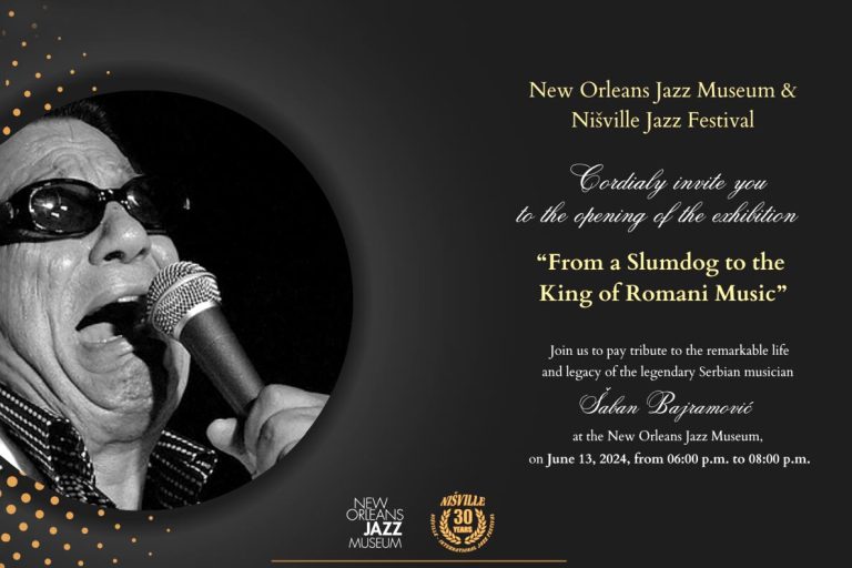 New Orleans Jazz Museum Hosts Exhibition on Šaban Bajramović