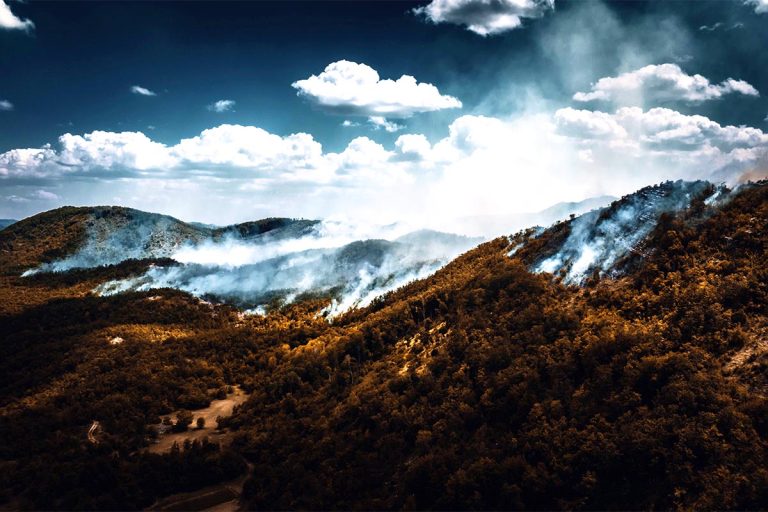 Artificial Rain Extinguishes Major Forest Fire in China
