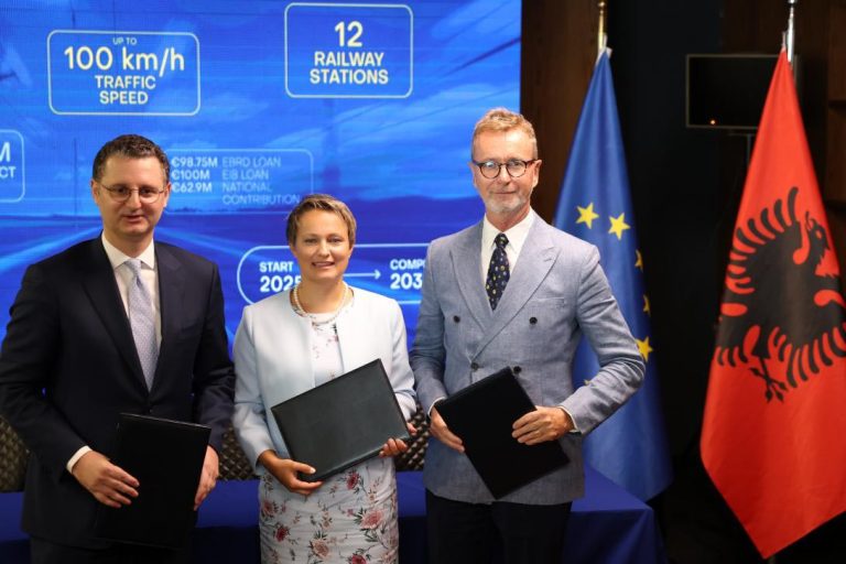 Albania to Receive €136 Million EU Grant for Railway Reconstruction