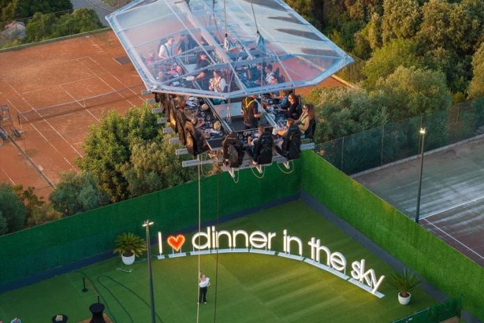 Dinner in the Sky Dubrovnik 1