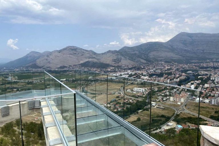 Trebinje Unveils Stunning Glass Skywalk with Panoramic Views