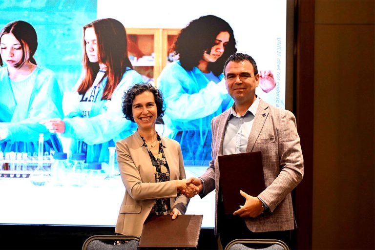 Nelt Group and UNICEF Partner in North Macedonia to Equip Students for a Sustainable Future