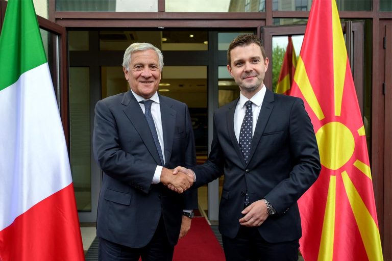 Tajani: Italy Reaffirms Commitment to North Macedonia’s EU Accession