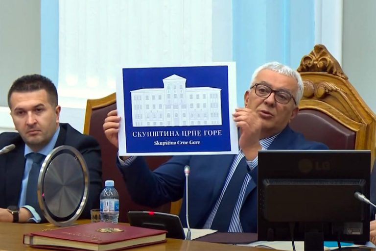 Montenegro’s Assembly Unveils New Logo Featuring Historic Cetinje Building