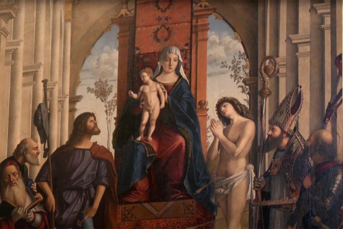 Koper Cathedral Mary with the Child on the Throne and the Six Saints