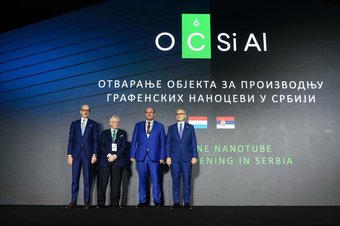 Svečana ceremonija otvaranja postrojenja kompanije OCSiAl