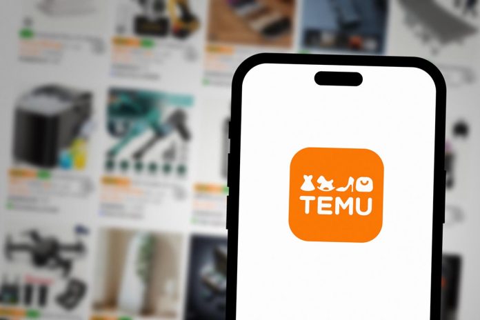 California,,United,States,-,Aug,15,2024:,Temu,Logo,On