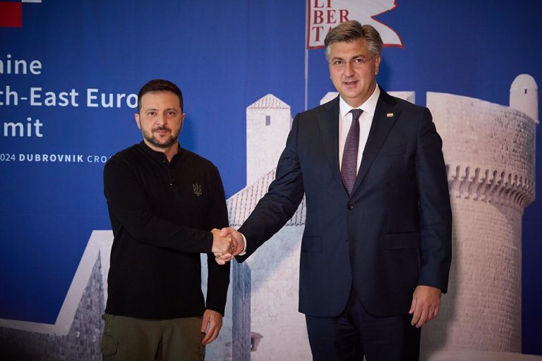 Zelensky and Plenković Sign Long-Term Cooperation Agreement