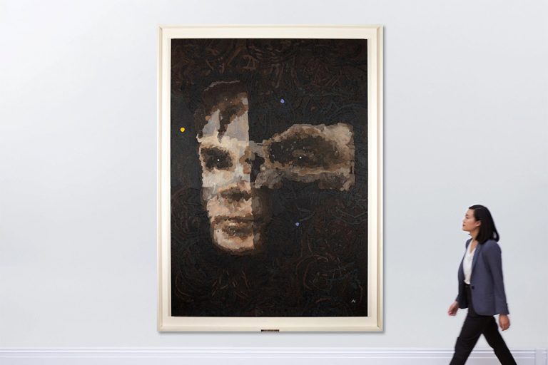 First Robot-Created Artwork Sells for Over $1 Million at Auction