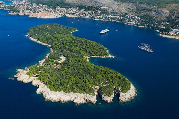Lokrum,Island,Near,Dubrovnik,,Croatia