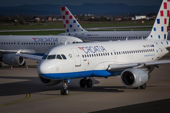 Velika,Gorica,,Croatia,,November,9th,,2013:,A,Croatia,Airlines,Airbus