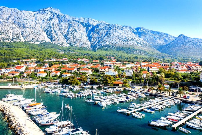 Town,Of,Orebic,On,Peljesac,Peninsula,View,,Dalmatia,,Croatia