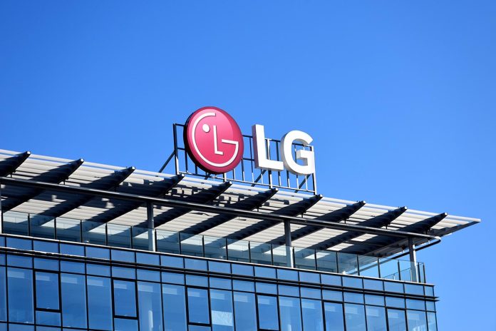 Lg,Electronics,Sign,,Logo,,Emblem,On,The,Facade,Of,Lg