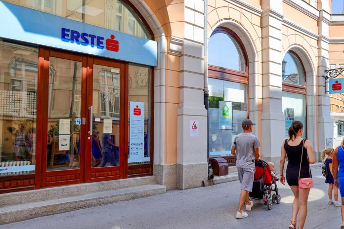 Belgrade,,Serbia-,July,30,2021:,The,Branch,Of,Erste,Bank,In