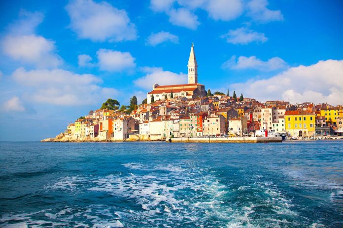 Old,Istrian,Town,In,Porec,,Croatia.