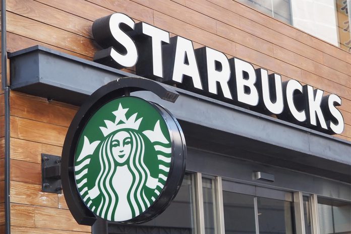 Tokyo,,Japan,-,February,11,,2024:,Signs,On,A,Starbucks