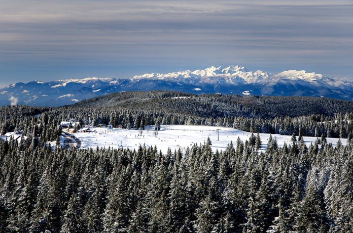Rogla,Ski,Resort.,Pohorje,,Slovenia,,Europe.
