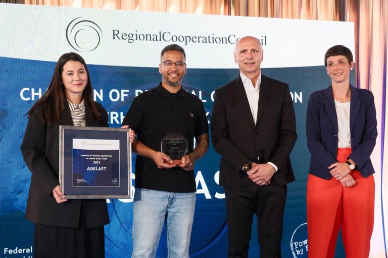 Agelast Podcast Honoured as Regional Champion for Bridging Divides in the Balkans