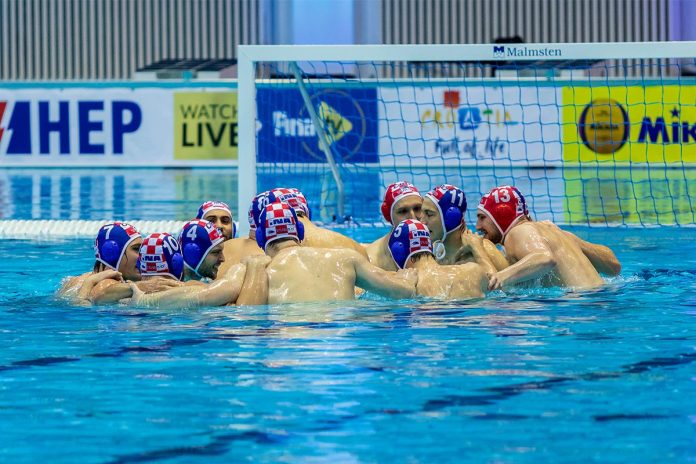 Zagreb,,Croatia,-,April,05,,2019:,Fina,Water,Polo,World