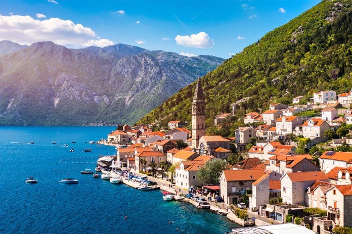 View,Of,The,Historic,Town,Of,Perast,At,Famous,Bay