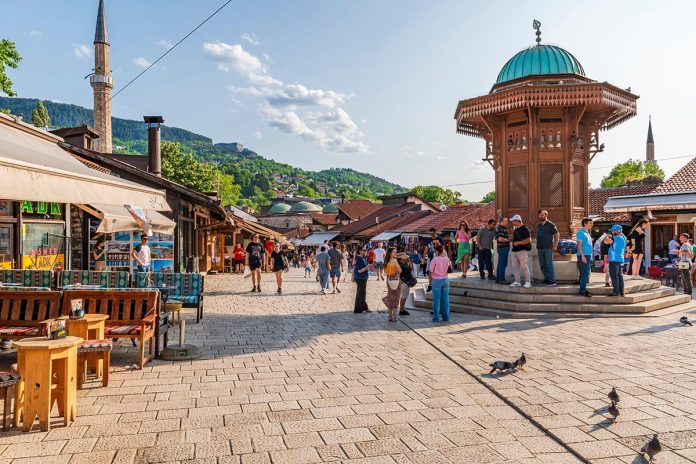 Sarajevo,,Bosnia,And,Herzegovina,-,June,06,2025:,Stari,Grad