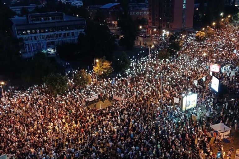 Tear Gas and Defiance in Novi Sad