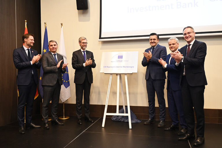 EIB Opens Office in Podgorica