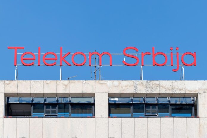 Belgrade,,Serbia,-,July,21,,2020:,Telekom,Srbija,Logo,Sign