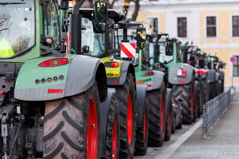 Farmers From Across Montenegro Protest Outside Government Building