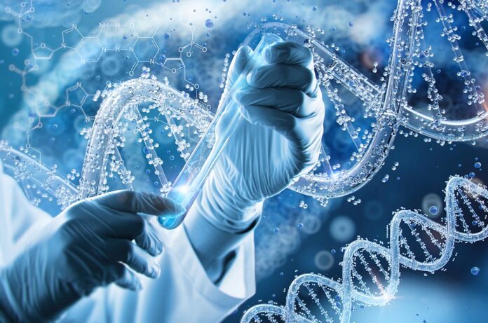 A,Scientist,In,A,Lab,Coat,Is,Holding,A,Test