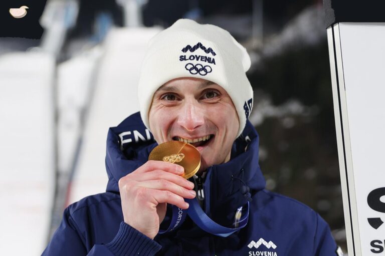 Domen Prevc Wins Olympic Gold In Ski Jumping