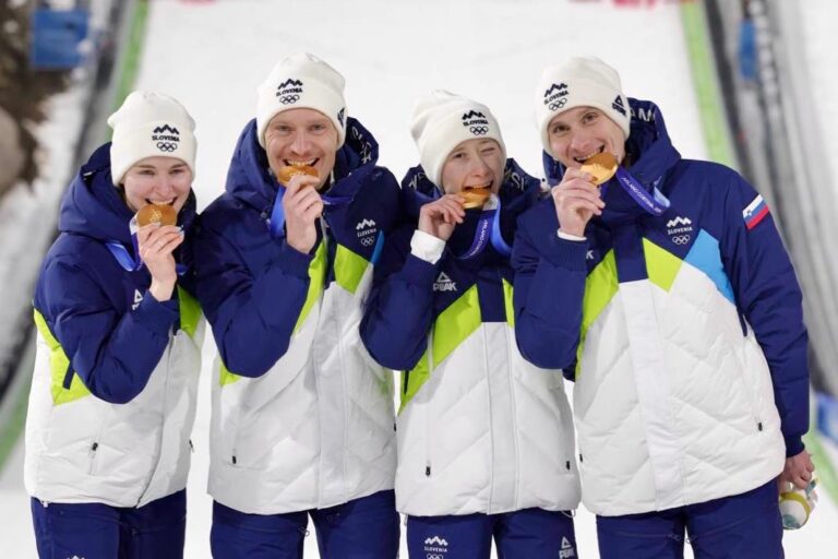 Slovenia Retains Olympic Gold in Mixed Team Ski Jumping at Milano Cortina 2026