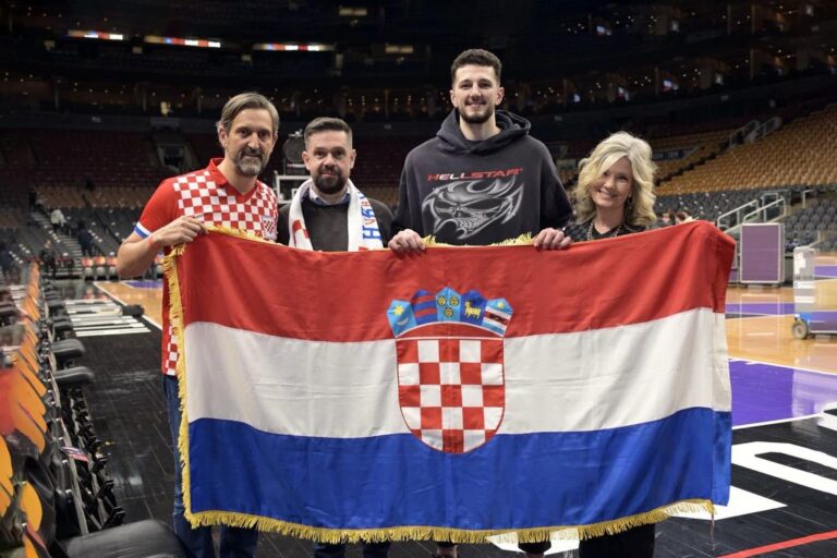 Croatian Heritage Night Celebrated At Toronto Raptors Game