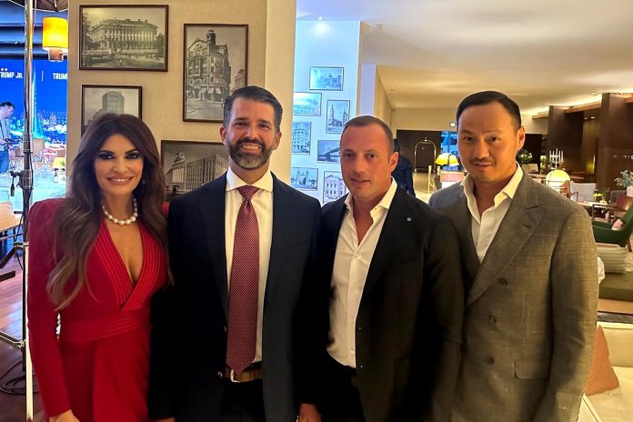 Donald Trump Jr Hosts Private Dinner with Belgrade Business Leaders Donald Trump Jr Hosts Private Dinner with Belgrade Business Leaders