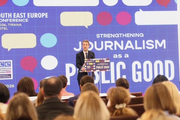 Albania Reaffirms Commitment to Media Freedom at OSCE Conference in Tirana Albania Reaffirms Commitment to Media Freedom at OSCE Conference in Tirana