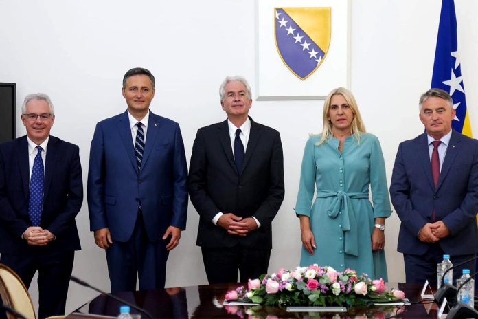CIA Director William Burns Visits Sarajevo for High-Level Talks CIA Director William Burns Visits Sarajevo for High-Level Talks