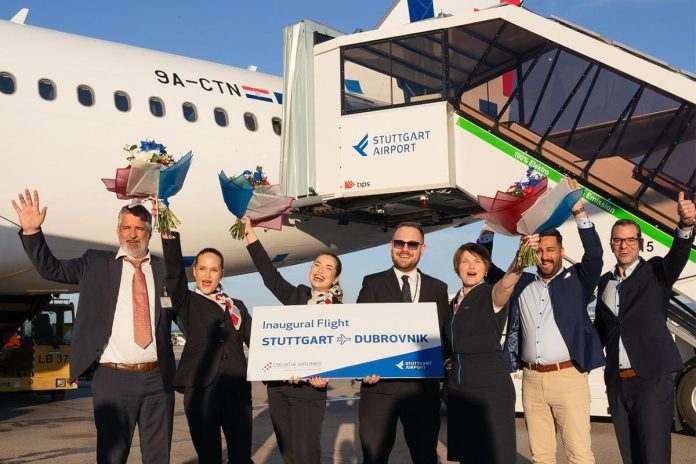 Croatia Airlines Dubrovnik–Stuttgart