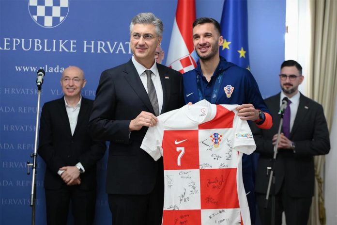 Croatia Andrej Plenkovic futsalska reprezentacija