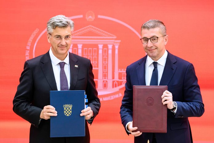 Croatia and North Macedonia