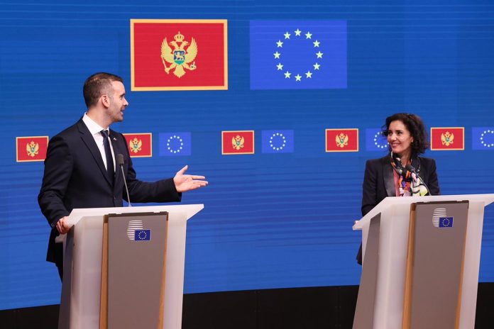 EU-Montenegro-Hadja-Lahbib-Milojko-Spajic