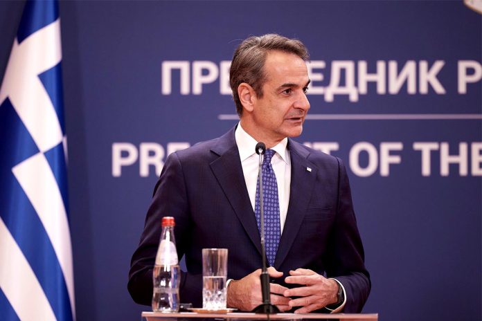 Mitsotakis Affirms Greece’s Stance on Kosovo* During Serbia Visit Mitsotakis Affirms Greece’s Stance on Kosovo* During Serbia Visit
