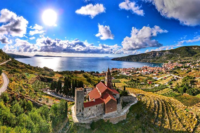 Komiža,Is,A,Croatian,Coastal,Town,Lying,On,The,Western